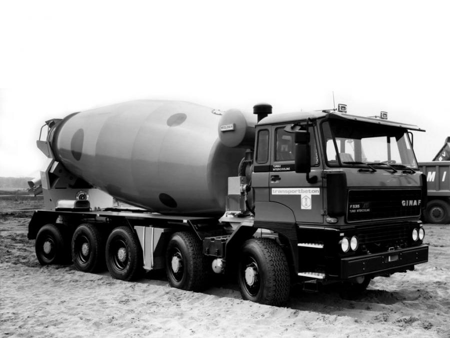  GINAF F535 DKX 10x4 Mixer 1990 года  (фото 1 из 1)